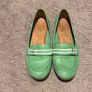 Born Green Loafers
